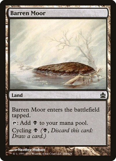 Barren Moor [Commander 2011] | RetroPlay Games