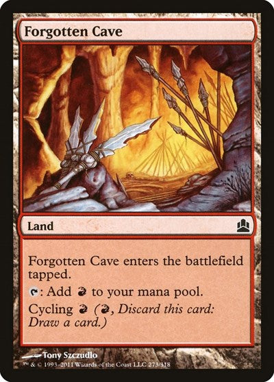 Forgotten Cave [Commander 2011] | RetroPlay Games