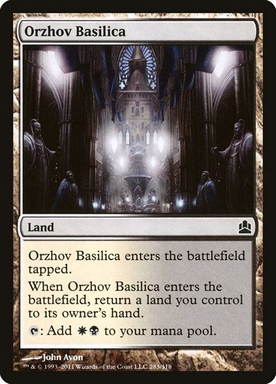 Orzhov Basilica [Commander 2011] | RetroPlay Games