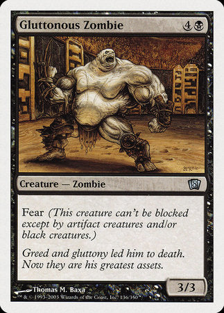 Gluttonous Zombie [Eighth Edition] | RetroPlay Games