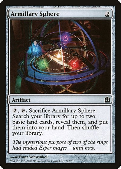 Armillary Sphere [Commander 2011] | RetroPlay Games