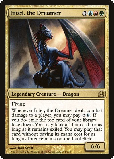 Intet, the Dreamer [Commander 2011] | RetroPlay Games