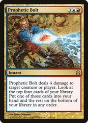 Prophetic Bolt [Commander 2011] | RetroPlay Games