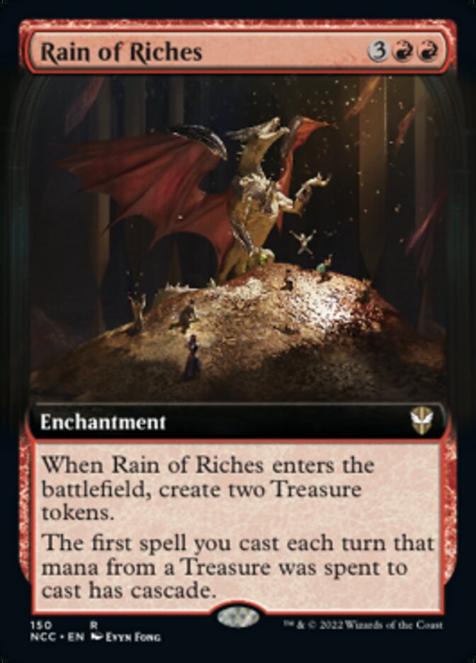 Rain of Riches (Extended Art) [Streets of New Capenna Commander] | RetroPlay Games