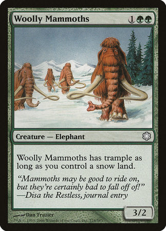 Woolly Mammoths [Coldsnap Theme Decks] | RetroPlay Games