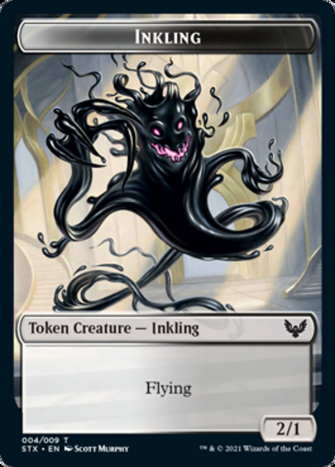 Inkling Token [Strixhaven: School of Mages Tokens] | RetroPlay Games