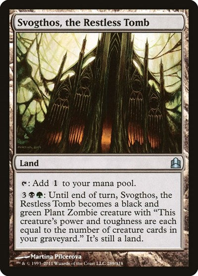 Svogthos, the Restless Tomb [Commander 2011] | RetroPlay Games