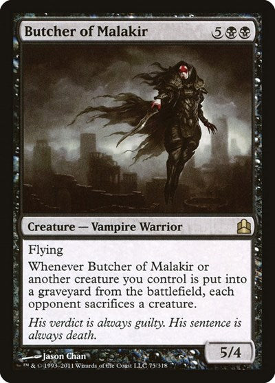 Butcher of Malakir [Commander 2011] | RetroPlay Games