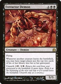Extractor Demon [Commander 2011] | RetroPlay Games