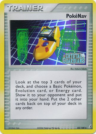 PokeNav (83/100) (Stamped) [EX: Crystal Guardians] | RetroPlay Games