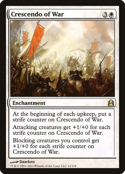 Crescendo of War [Commander 2011] | RetroPlay Games