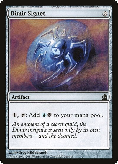 Dimir Signet [Commander 2011] | RetroPlay Games