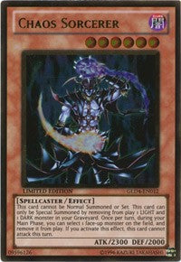 Chaos Sorcerer [GLD4-EN012] Gold Rare | RetroPlay Games