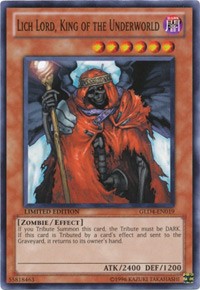 Lich Lord, King of the Underworld [GLD4-EN019] Common | RetroPlay Games