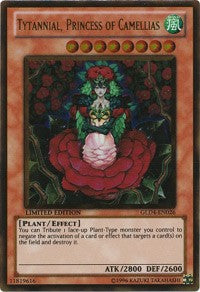 Tytannial, Princess of Camellias [GLD4-EN026] Gold Rare | RetroPlay Games