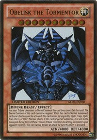 Obelisk the Tormentor [GLD4-EN030] Gold Rare | RetroPlay Games