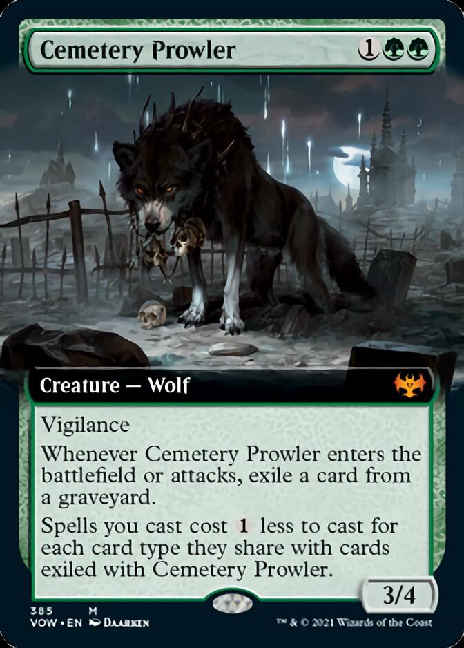 Cemetery Prowler (Extended) [Innistrad: Crimson Vow] | RetroPlay Games