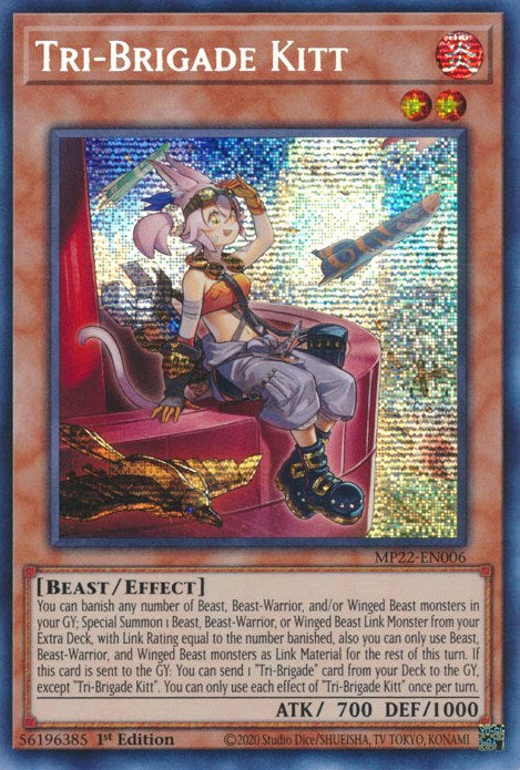 Tri-Brigade Kitt [MP22-EN006] Prismatic Secret Rare | RetroPlay Games
