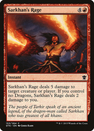 Sarkhan's Rage [Dragons of Tarkir] | RetroPlay Games
