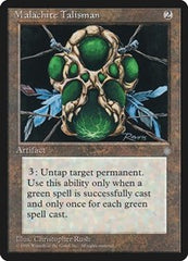 Malachite Talisman [Ice Age] | RetroPlay Games