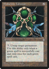 Malachite Talisman [Ice Age] | RetroPlay Games