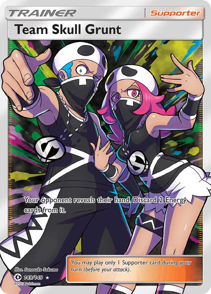 Team Skull Grunt (149/149) [Sun & Moon: Base Set] | RetroPlay Games