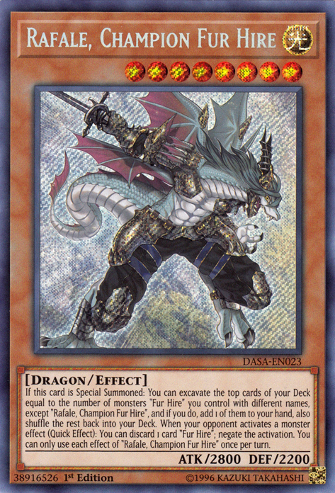 Rafale, Champion Fur Hire [DASA-EN023] Secret Rare | RetroPlay Games