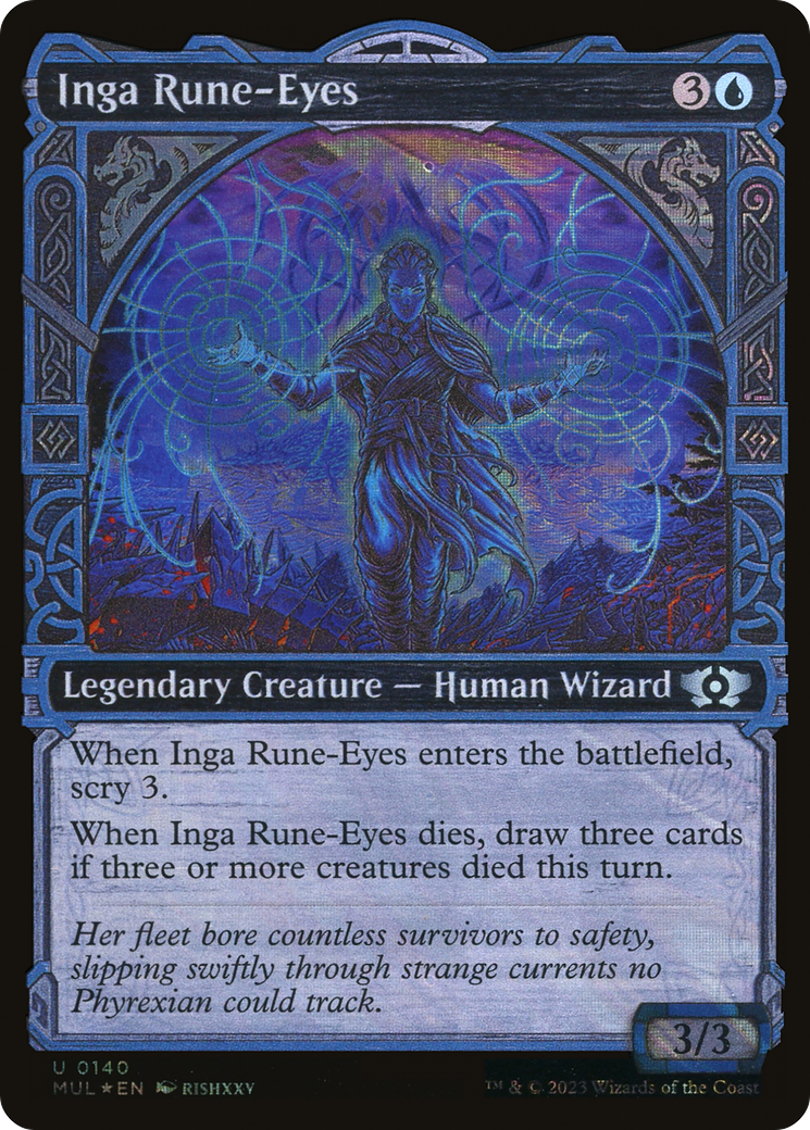 Inga Rune-Eyes (Halo Foil) [Multiverse Legends] | RetroPlay Games