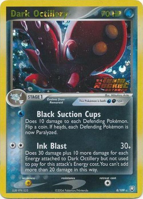 Dark Octillery (8/109) (Stamped) [EX: Team Rocket Returns] | RetroPlay Games