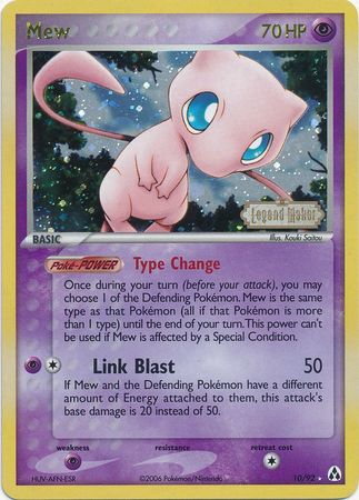 Mew (10/92) (Stamped) [EX: Legend Maker] | RetroPlay Games