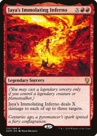 Jaya's Immolating Inferno [Dominaria] | RetroPlay Games