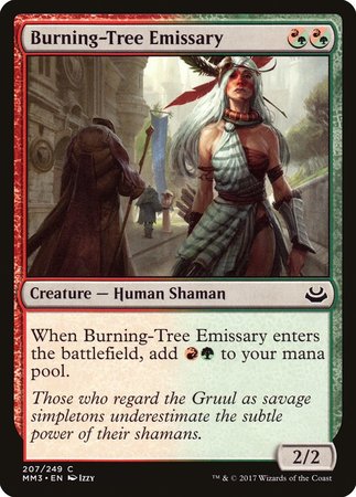 Burning-Tree Emissary [Modern Masters 2017] | RetroPlay Games