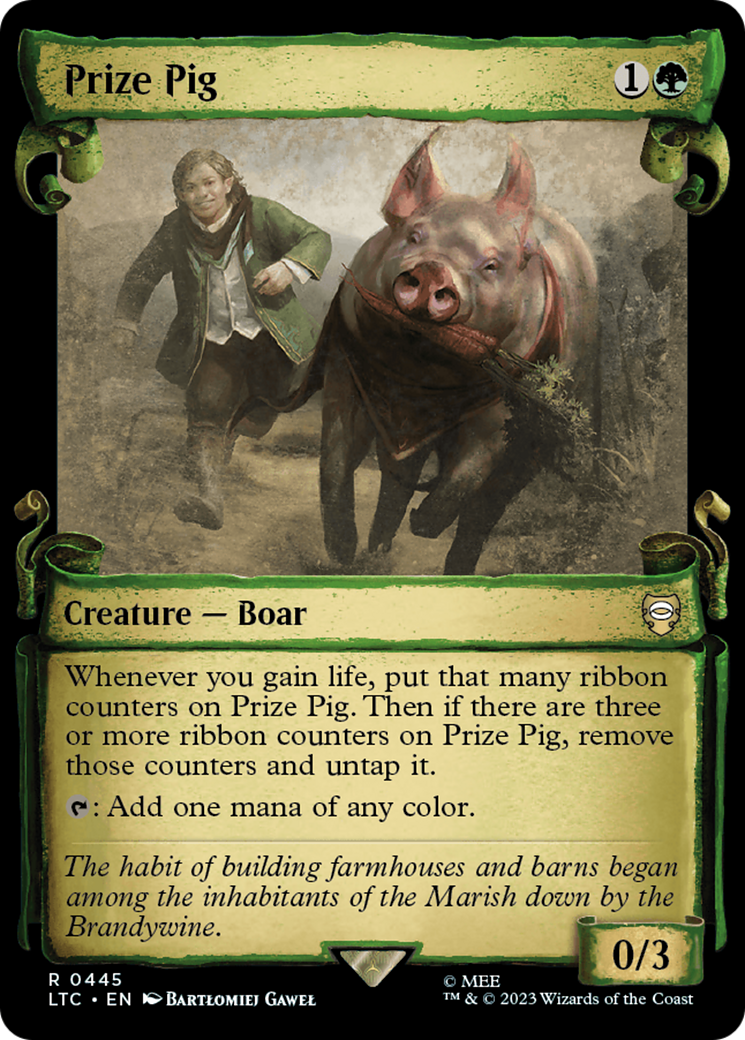 Prize Pig [The Lord of the Rings: Tales of Middle-Earth Commander Showcase Scrolls] | RetroPlay Games