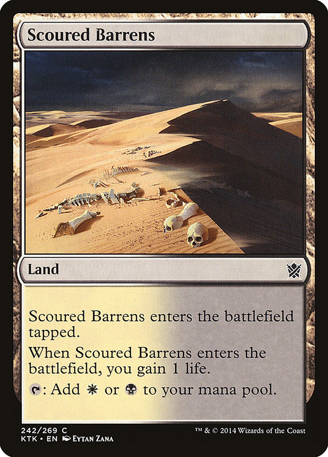 Scoured Barrens [Khans of Tarkir] | RetroPlay Games