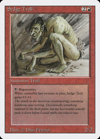 Sedge Troll [Revised Edition] | RetroPlay Games