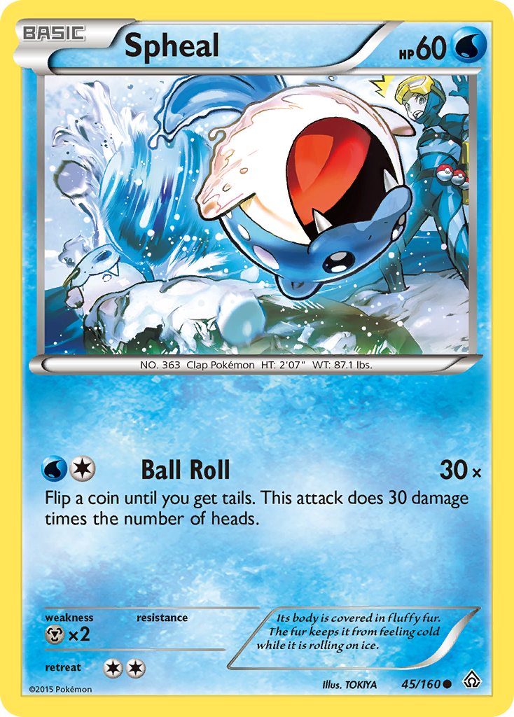 Spheal (45/160) [XY: Primal Clash] | RetroPlay Games