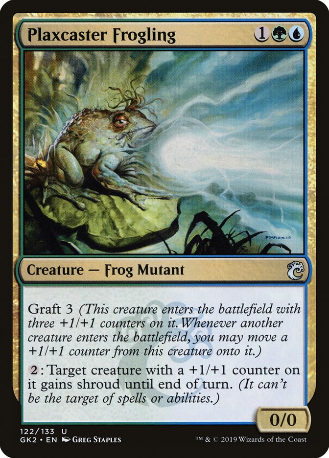 Plaxcaster Frogling [Ravnica Allegiance Guild Kit] | RetroPlay Games