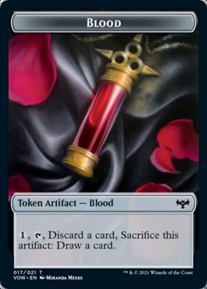 Blood Token [Innistrad: Crimson Vow Tokens] | RetroPlay Games