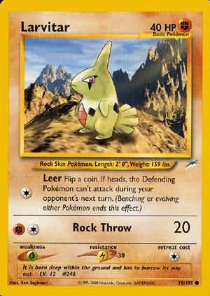 Larvitar (70/105) [Neo Destiny Unlimited] | RetroPlay Games