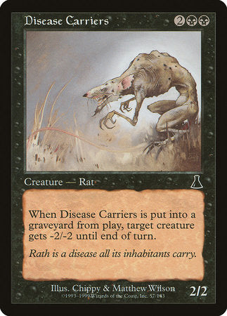 Disease Carriers [Urza's Destiny] | RetroPlay Games