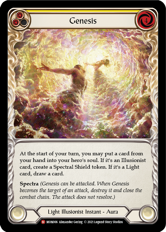 Genesis [MON006-RF] (Monarch)  1st Edition Rainbow Foil | RetroPlay Games