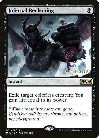 Infernal Reckoning [Core Set 2019 Promos] | RetroPlay Games