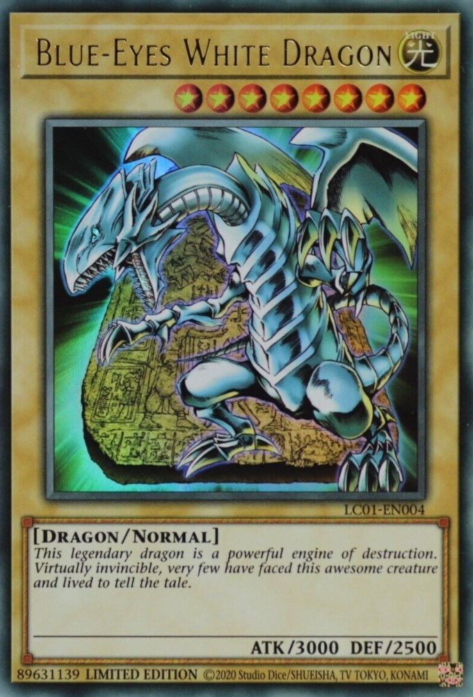 Blue-Eyes White Dragon (25th Anniversary) [LC01-EN004] Ultra Rare | RetroPlay Games