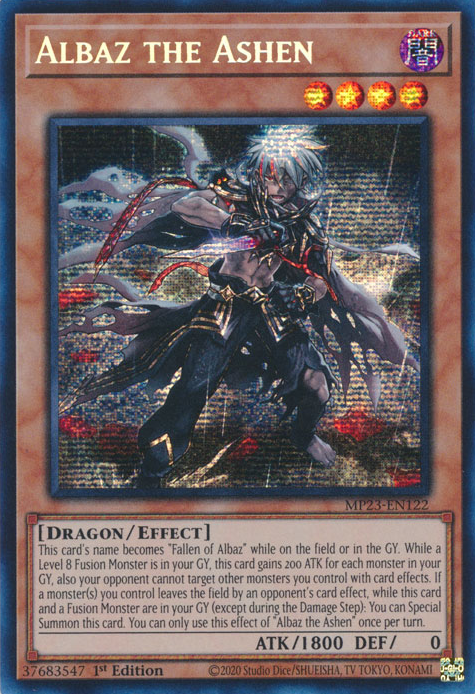 Albaz the Ashen [MP23-EN122] Prismatic Secret Rare | RetroPlay Games