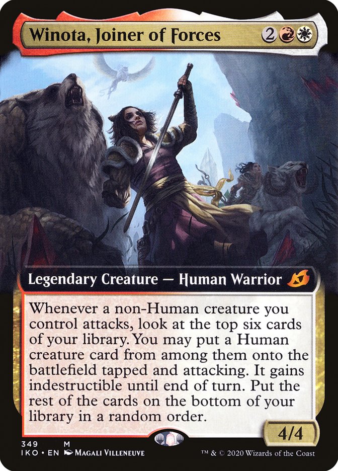 Winota, Joiner of Forces (Extended Art) [Ikoria: Lair of Behemoths] | RetroPlay Games