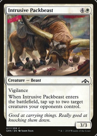 Intrusive Packbeast [Guilds of Ravnica] | RetroPlay Games