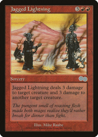 Jagged Lightning [Urza's Saga] | RetroPlay Games