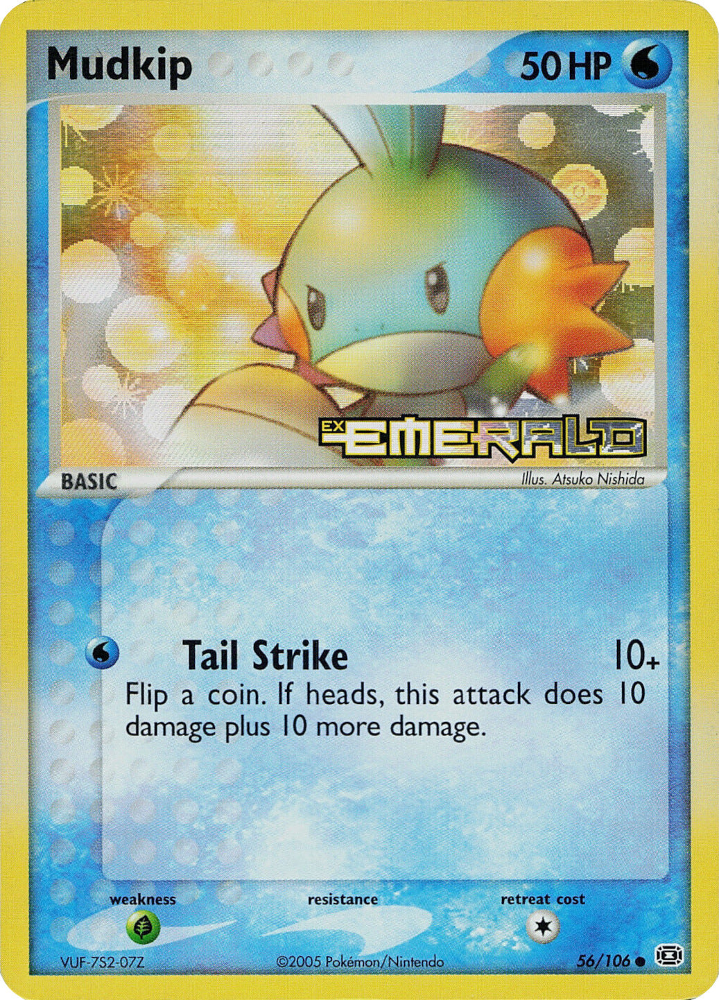 Mudkip (56/106) (Stamped) [EX: Emerald] | RetroPlay Games