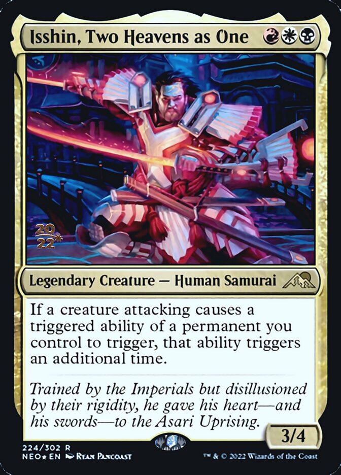 Isshin, Two Heavens as One [Kamigawa: Neon Dynasty Prerelease Promos] | RetroPlay Games