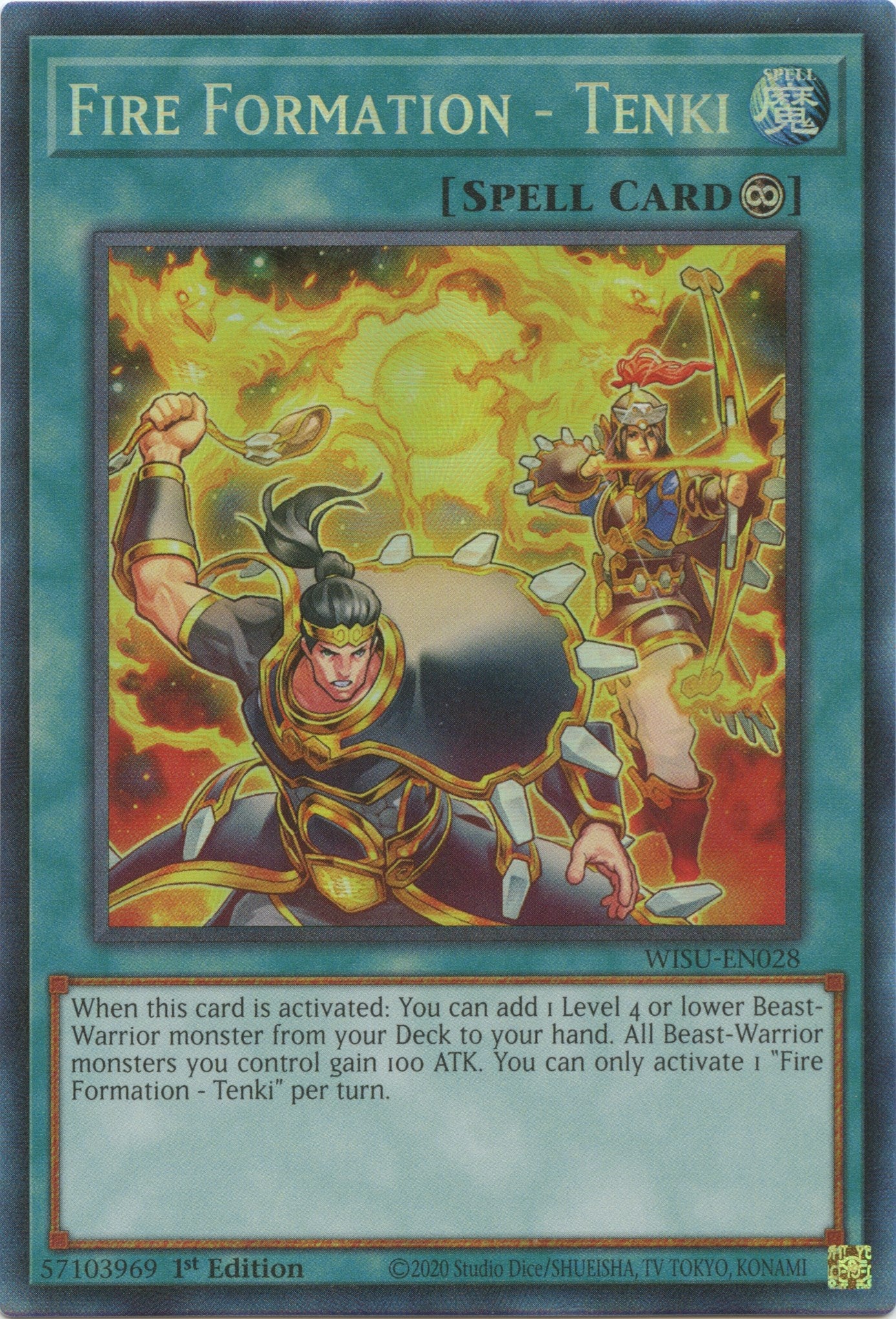 Fire Formation - Tenki [WISU-EN028] Collector's Rare | RetroPlay Games